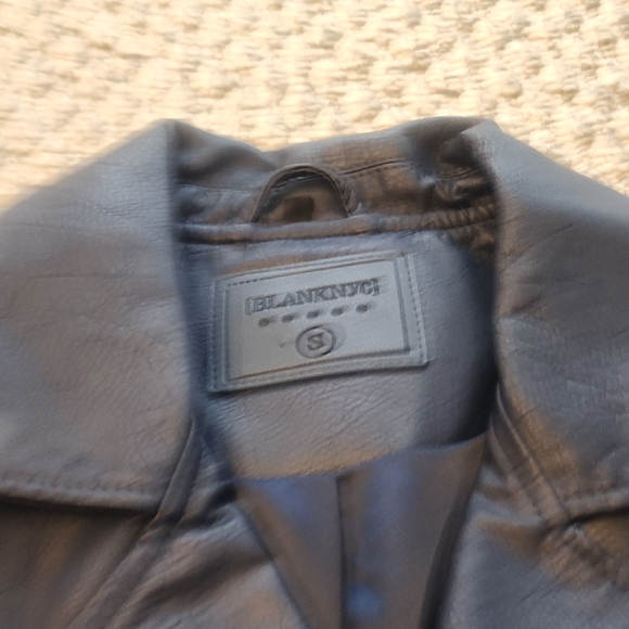 BLANKNYC Motorcycle Navy Blue Jacket Size S - Picture 5 of 6